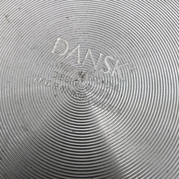 Dansk Stainless Steel Sauce Warmer Pot Wood Handle MCM Scratches - Picture 9 of 14